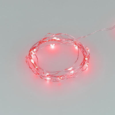 Гирлянда светодиодная ARD-DEW-HOME-2000-CLEAR-20LED-STD Red 1.5V Battery Pack Cork IP20 Ardecoled 048696