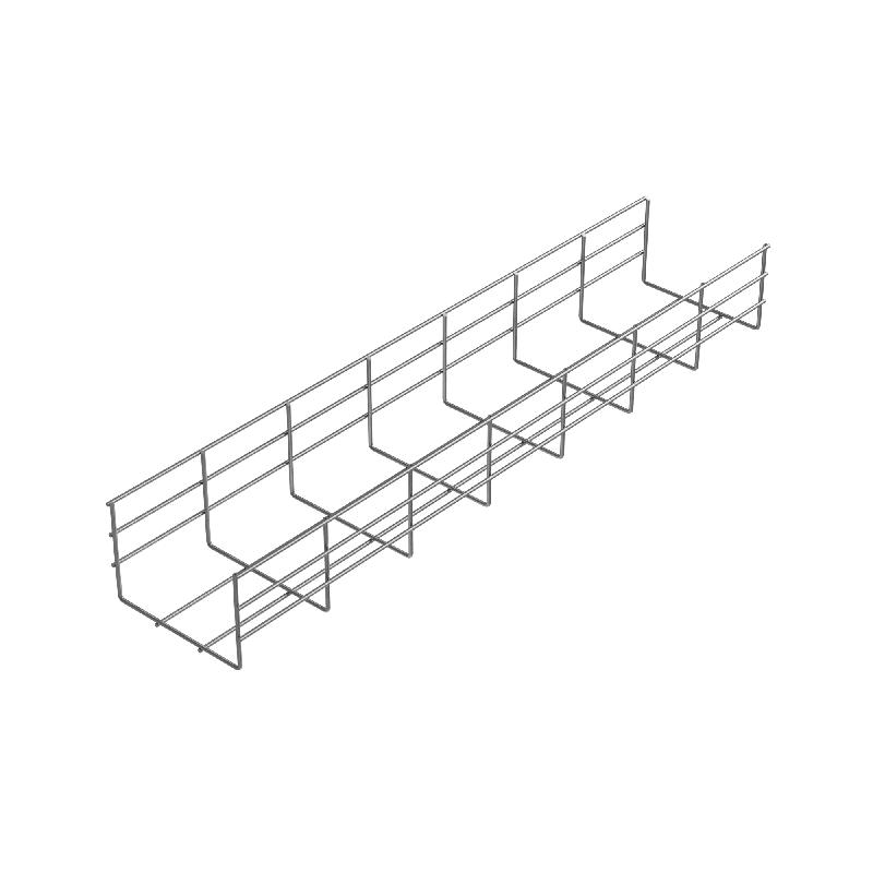 Лоток проволочный 200х100 L3000 сталь 4мм PL100-200-3000 оцинк. КМ LO0668