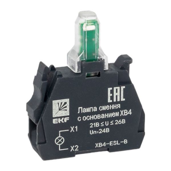 Лампа сменная с основанием XB4 син. 24В PROxima EKF XB4-ESL-B