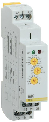 Реле времени ORT 230В AC 2 контакта многофункц. IEK ORT-M2-AC230V