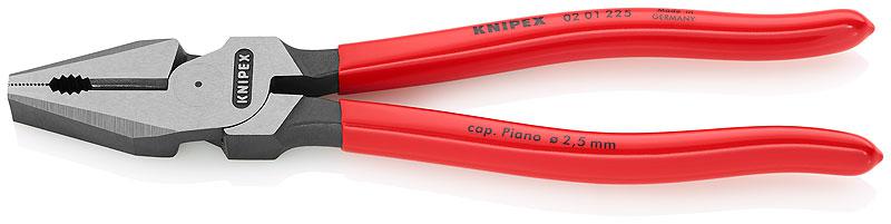 Плоскогубцы комбинированные особой мощности L-225мм Knipex KN-0201225