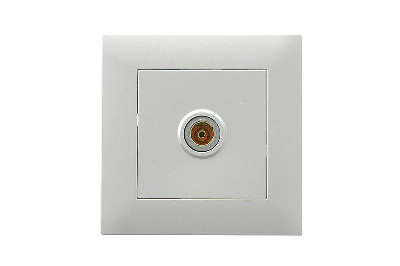 Розетка TV проходная Karea RIZZ STAR сер. Makel 88065007