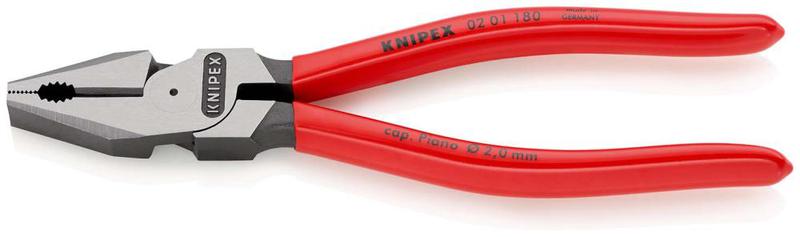 Плоскогубцы комбинированные особой мощности L-180мм Knipex KN-0201180