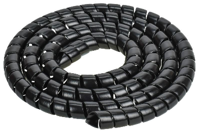 Спираль монтажная СПГ-25 черн. (уп.2м) IEK USWB1-25-02-K02