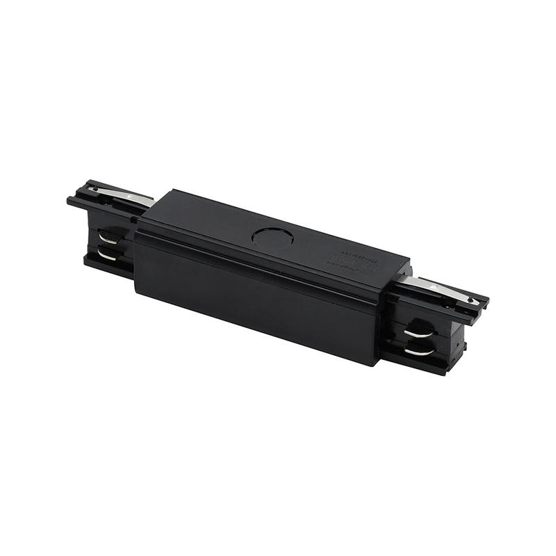 Аксессуар к шинопроводу трехфазному 3P PTR CI-BL LONG коннектор Pro+ черн. JazzWay 5063037