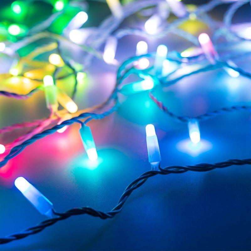 Гирлянда светодиодная ARD-STRING-CLASSIC-10000-WHITE-95LED-MILK-LIVE RGBW-DMX24V 10Вт IP65 Ardecoled 031749