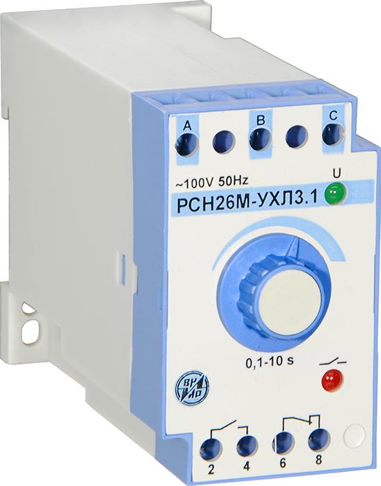 Реле контроля напряжения 3ф РСН-26М 380В 50Гц 0.1-10 с защ. ВНИИР A8120-77135679