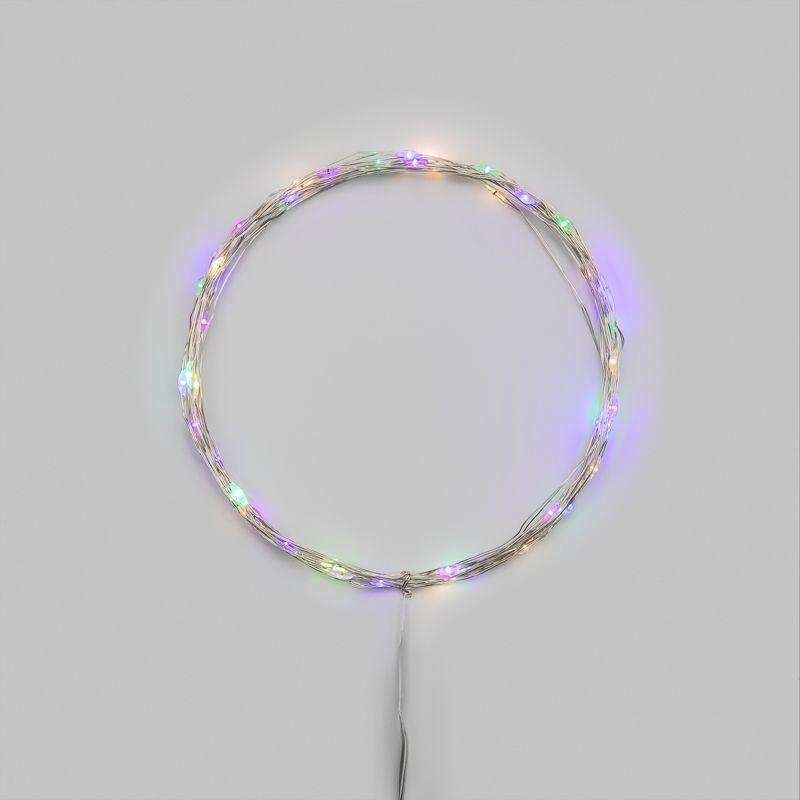 Гирлянда светодиодная Роса 5м 50 LED мультиколор IP20 2хАА (в комплект не входят) Neon-Night 302-069