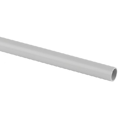Труба гладкая ПВХ жесткая d16мм сер. (дл.3м) TRUB-16-PVC Эра Б0020034