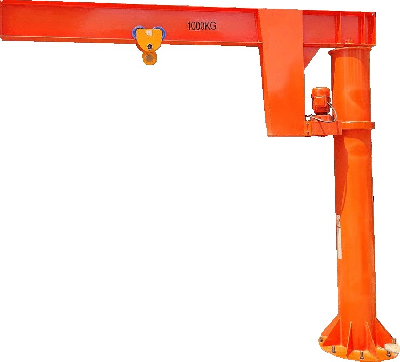 Кран консольный поворотный электрический TOR JIB г/п 5000 кг, высота 3 м, стрела 3 м