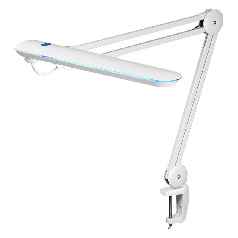 Светильник светодиодный настольн. Blue Stream 60LED бестеневой на струбцине бел. Rexant 31-0407