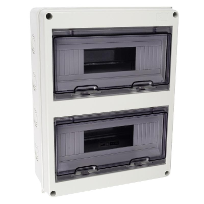 Бокс модульный накладной PDB/W 4024 GR (ЩРН-ПГ-24) IP65 пластик. Pro JazzWay 5072145