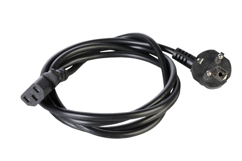 Шнур питания с заземлением IEC 60320 C13/Schuko 10А/250В 3х1.0 1.8м R-10-Cord-C13-S-1.8 Rem 1321862