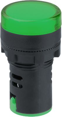 Лампа индикаторная 82 807 NBI-I-AD22-24-G d22мм 24В AC/DC зел. Navigator 82807