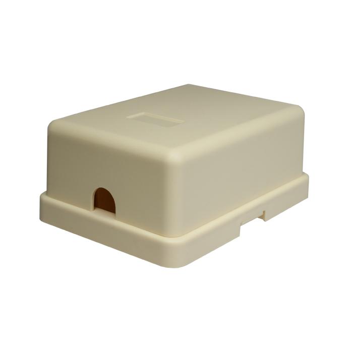 Розетка компьютерная 6P4C (RJ-11) 1 порт бел. SUPRLAN 10-0305