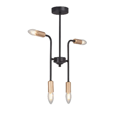 Люстра 4xE14 макс. 40Вт Vitaluce V3022-1/4PL
