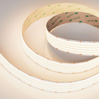 Лента светодиодная COB-X1600-30mm 24V Warm 3500К 40Вт/м IP20 CRI>90 (уп.5м) Arlight 052222