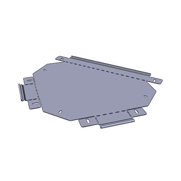 Ответвитель Т-образный 50х100мм плоский EKF t5010007-FL