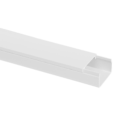 Кабель-канал 25х16 L2000 пластик бел. TOKOV ELECTRIC TKE-KK-25-16-2000-WH