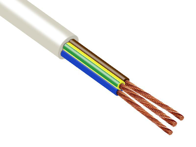 Провод TOKOV ELECTRIC ПВС 3х1.5 (2х1.5+1х1.5) 380В Б (уп.20м) 1945441
