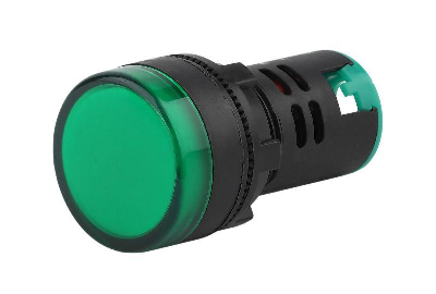 Лампа AD22DS(LED) матрица 22мм зел. 24В AC/DC BLS10-ADDS-024-K06E ЭРА Б0045611