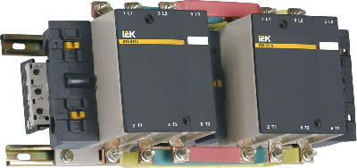 Контактор КТИ-53303 реверс 330А 230В/AC3 ИЭК KKT53-330-230-10