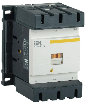 Контактор КТИе-5115 115А 400В/АС3 ИЭК KKTE50-115-400-10