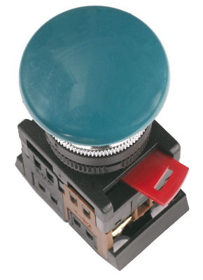 Кнопка "Грибок" AEА-22 d22мм 1НО+1НЗ зел. GENERICA BBG30-AEA-K06