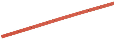 Трубка термоусадочная ТТУ нг-LS 3/1.5 красн. 1м IEK UDRS-D3-1-K04