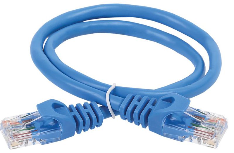 Патч-корд кат.6 UTP PVC 3м син. ITK PC03-C6U-3M