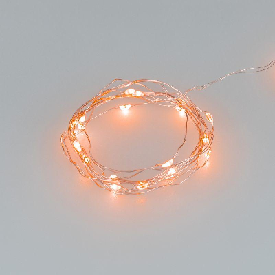 Гирлянда светодиодная ARD-DEW-HOME-2000-CLEAR-20LED-STD Orange 3V Battery Pack IP20 Ardecoled 048702