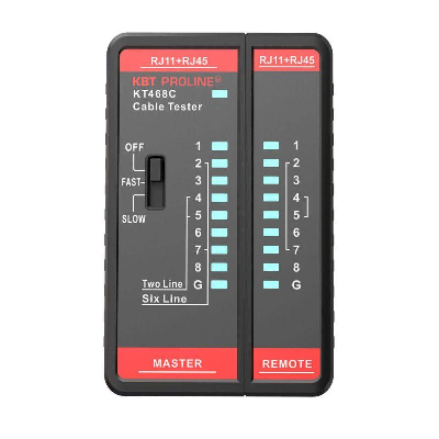 LAN-тестер кабельный KT 468C PROLINE КВТ 88552