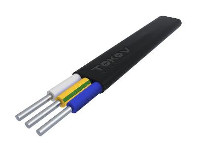 Кабель TOKOV ELECTRIC АВВГ-Пнг(А)-LS 3х4 ОК (N PE) 0.66кВ (уп.100м) 00-00036348