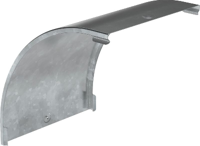 Крышка угла плавного 90град. тип В20 ESCA 150мм HDZ IEK CPV41D-0-90-150-08-HDZ