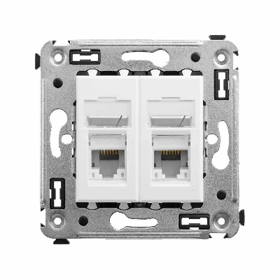 Розетка компьютерная 2-м СП Avanti "Белое облако" RJ45 кат.6 DKC 4400294