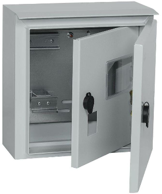 Корпус ЩУ 1/1-1 TITAN 310х300х150мм У1 IP66 метал. IEK MKM51-N-04-54