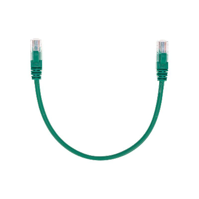 Патч-корд U/UTP CAT 5e RJ45-RJ45 26AWG LSZH зел. 0.3м Rexant 02-0106-03