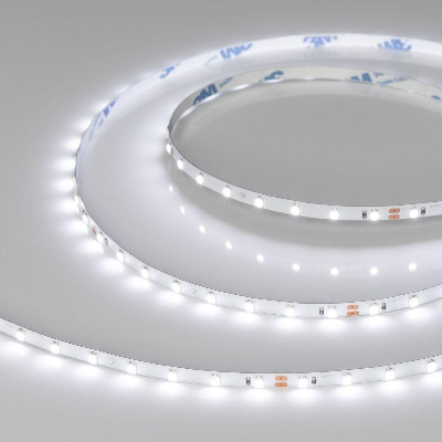 Лента светодиодная RT-A80-5mm 24V White 6000К 5Вт/м IP20 2835 открыт. (уп.5м) Arlight 037797