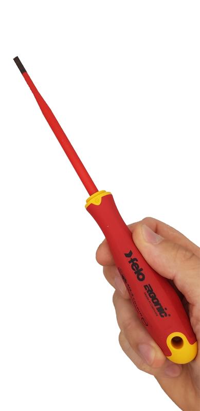 Отвертка диэлектрическая Ergonic SL 4.5х1.0 E-Slim Felo 41394590