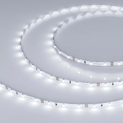Лента светодиодная RT-A60-5mm 12V White 6000К 4.8Вт/м IP20 2835 (уп.5м) Arlight 028612(2)