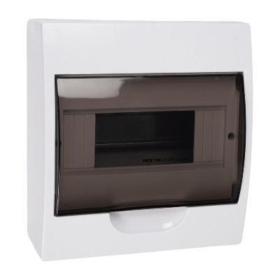 Бокс модульный накладной PDB/W 1008 WH (ЩРН-П- 8) IP41 пластик. Pro JazzWay 5071667