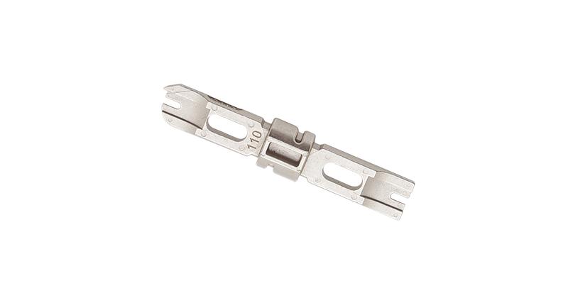 Нож-вставка для заделки витой пары в кроссы типа 66/88/110 крепление Twist-Lock черн. NIKOMAX NMC-14TA