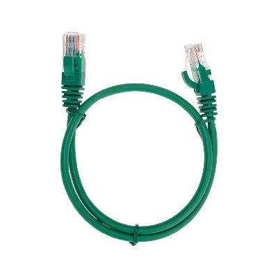 Патч-корд U/UTP CAT 5e RJ45-RJ45 26AWG LSZH зел. 0.5м Rexant 02-0106-05