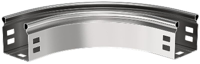 Угол для лотка плавный 90град. 50х50 Г01 ESCA IEK CPG01-0-90-050-050