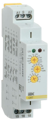 Реле времени ORT 230В AC 1 контакт многофункц. IEK ORT-M1-AC230V