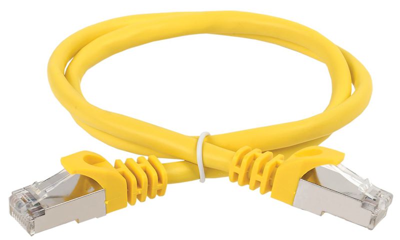 Патч-корд кат.6 FTP LSZH 2м желт. ITK PC05-C6FL-2M