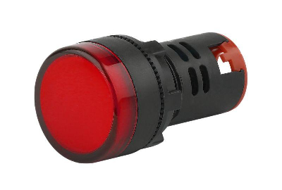 Лампа AD22DS(LED) матрица 22мм красн. 24В AC/DC BLS10-ADDS-024-K04E ЭРА Б0045607