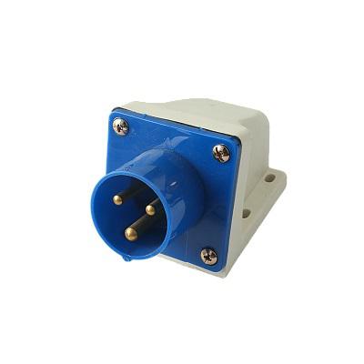 Вилка стационарная для наружной установки PPC 523 2Р+РЕ 32А 220В IP44 Pro JazzWay 5072879