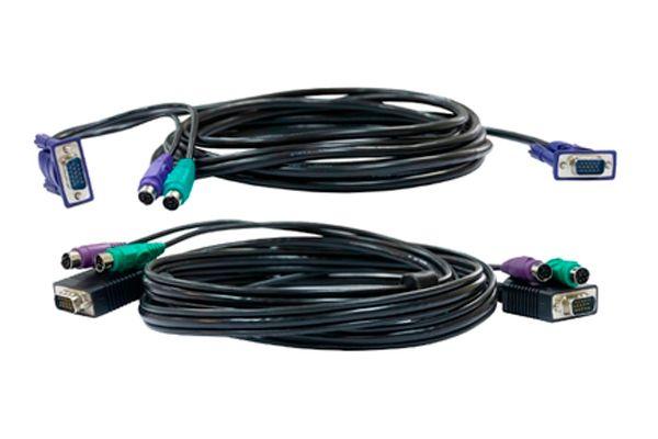 Кабель KVM DKVM-CB3/A3A дл.3м с разъемами VGA и PS/2 для DKVM-4K/А D-Link 1674109