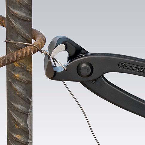 Клещи вязальные для арматурной сетки L-250мм черн. Knipex KN-9900250